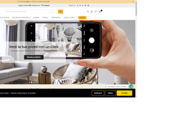 Rendi ogni parete speciale con lo stile unico di Adesivimurali