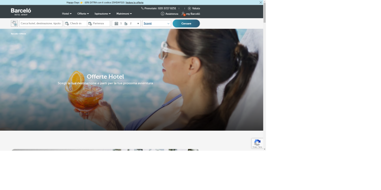 Barcelo Hotels: un’esperienza di soggiorno indimenticabile