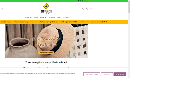 Scopri lo stile brasiliano di BR Fashion Hub: moda fresca, design distintivo e prezzi che sorprendono