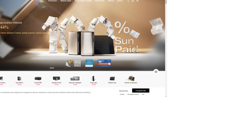 EcoFlow Italia: Soluzioni energetiche intelligenti per casa, campeggio e lavoro all’aperto