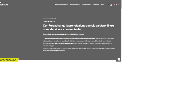 Forexchange: La Soluzione Ideale per il Cambio Valuta in Italia