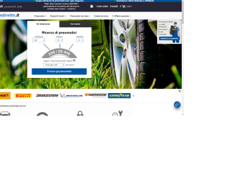 Gommadiretto.it: Il Tuo Partner Affidabile per Acquisto di Pneumatici Online