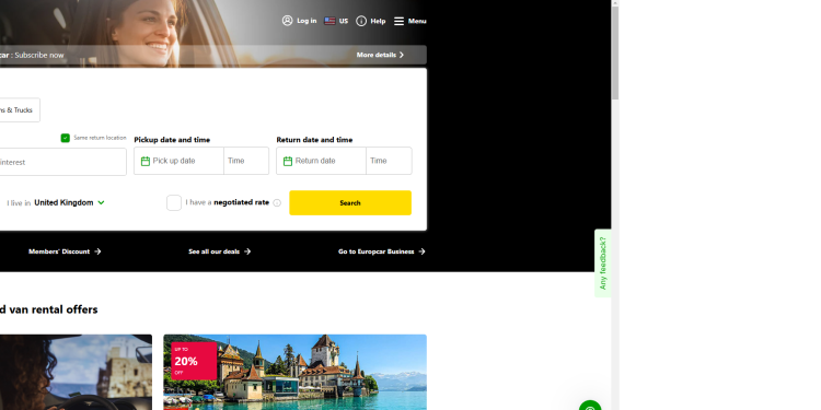 Rent with Confidence at Europcar