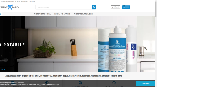 Verbessern Sie Ihre Wasserqualität mit Acquaxcasa.com