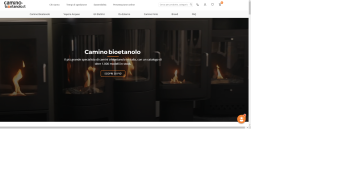 Scopri il calore elegante con Camino-Bioetanolo