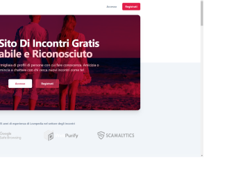 Incontrarsi è più facile con Lovepedia