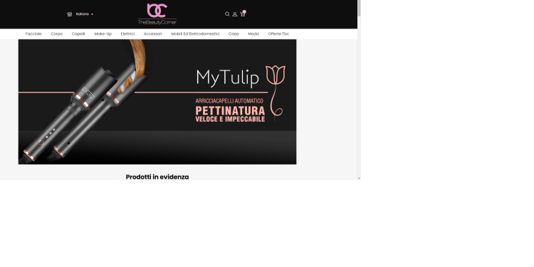 The Beauty Corner – Eleganza, Innovazione e Cura della Bellezza in un Solo Click