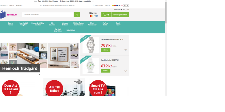 Allectra – Din kompletta digitala varuhall för prylar, elektronik och mycket mer