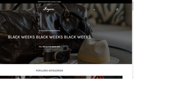 Bagasi – resväskor, bagage och reseaccessoarer som förvandlar varje resa till ett stilfullt minne