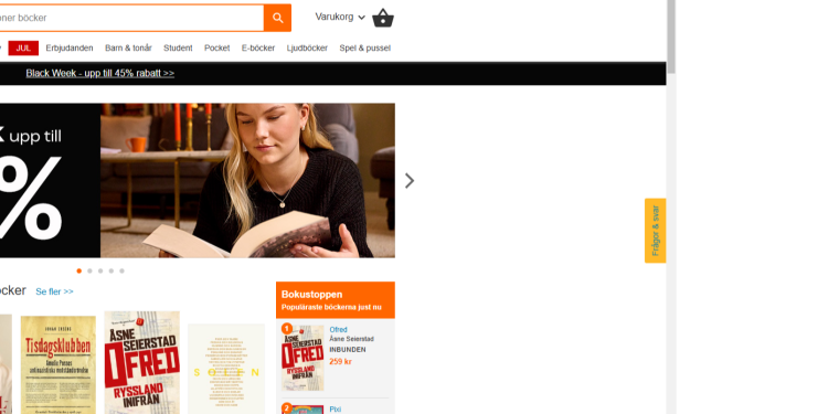 En fördjupande resa i läsandets värld tillsammans med Bokus