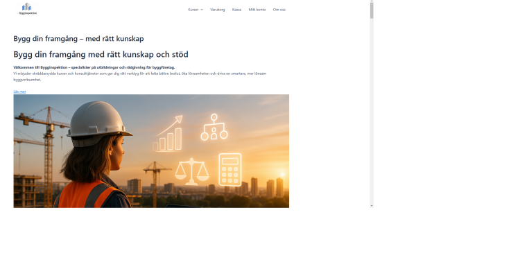 Byggbesiktning med trygghet i fokus hos Bygginspektion